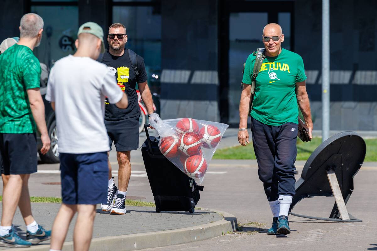 Lietuvos vyrų krepšinio rinktinė renkasi į stovyklą Birštone