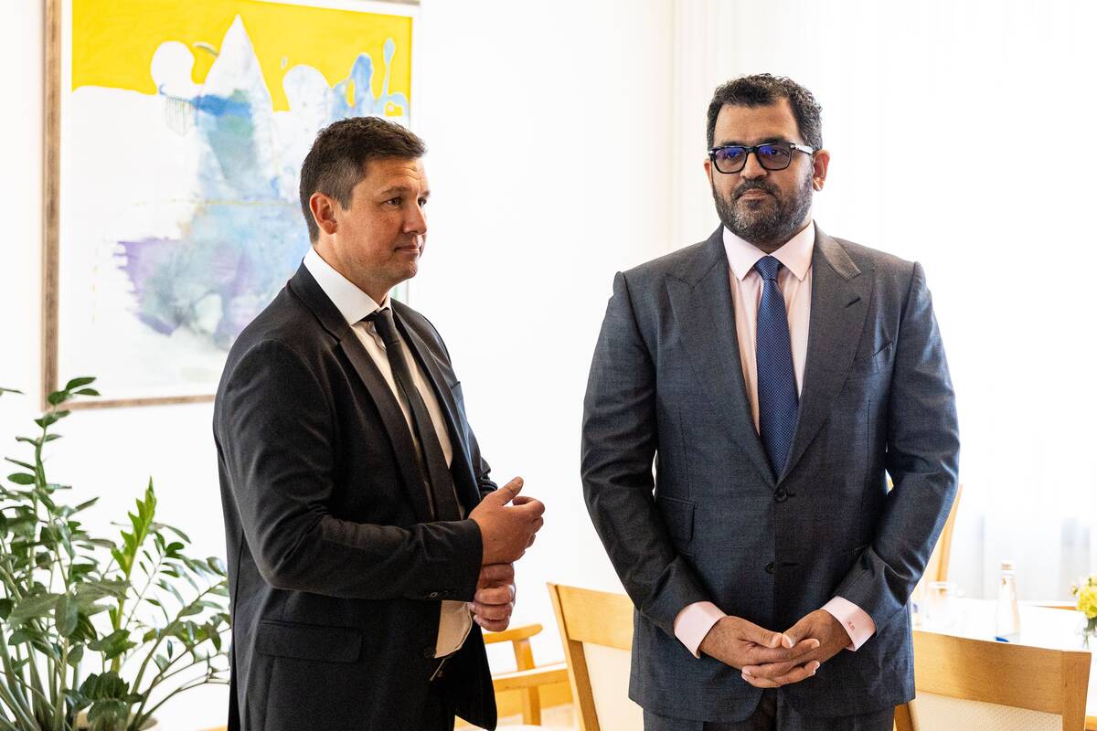 Premjeras susitiko su „BinDawood Holding“ vadovu Ahmadu BinDawoodu
