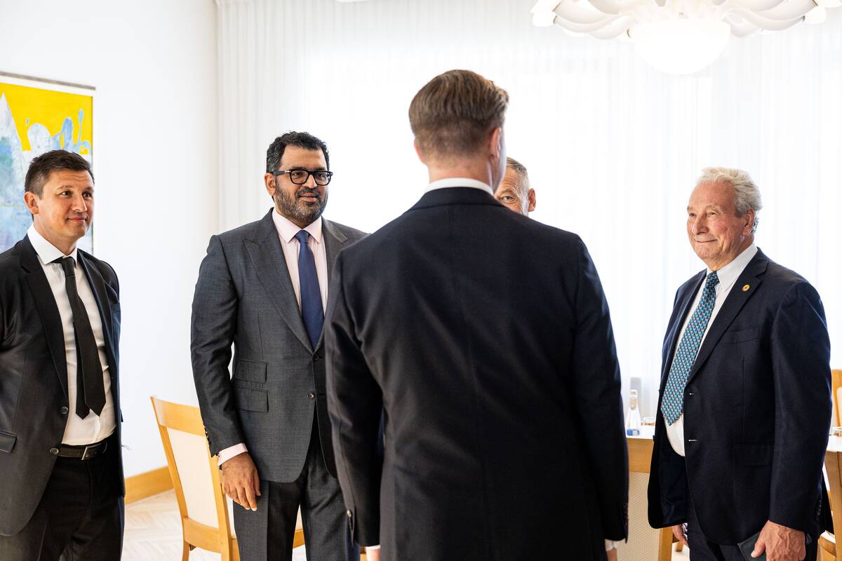 Premjeras susitiko su „BinDawood Holding“ vadovu Ahmadu BinDawoodu