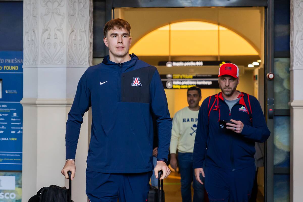 Į Lietuvą atvyko Arizonos universiteto krepšininkai ir LeBrono Jameso sūnus