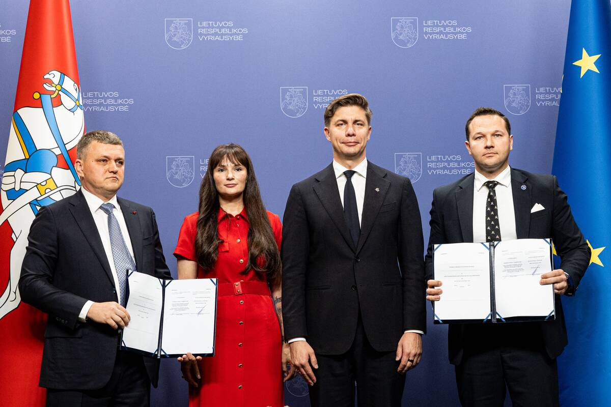 Lietuva ir Ukrainos DEMZ pasirašė sutartį dėl naujos amunicijos gamyklos Lietuvoje 