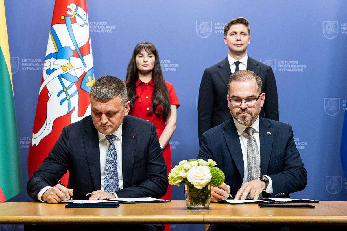 Lietuva ir Ukrainos DEMZ pasirašė sutartį dėl naujos amunicijos gamyklos Lietuvoje 