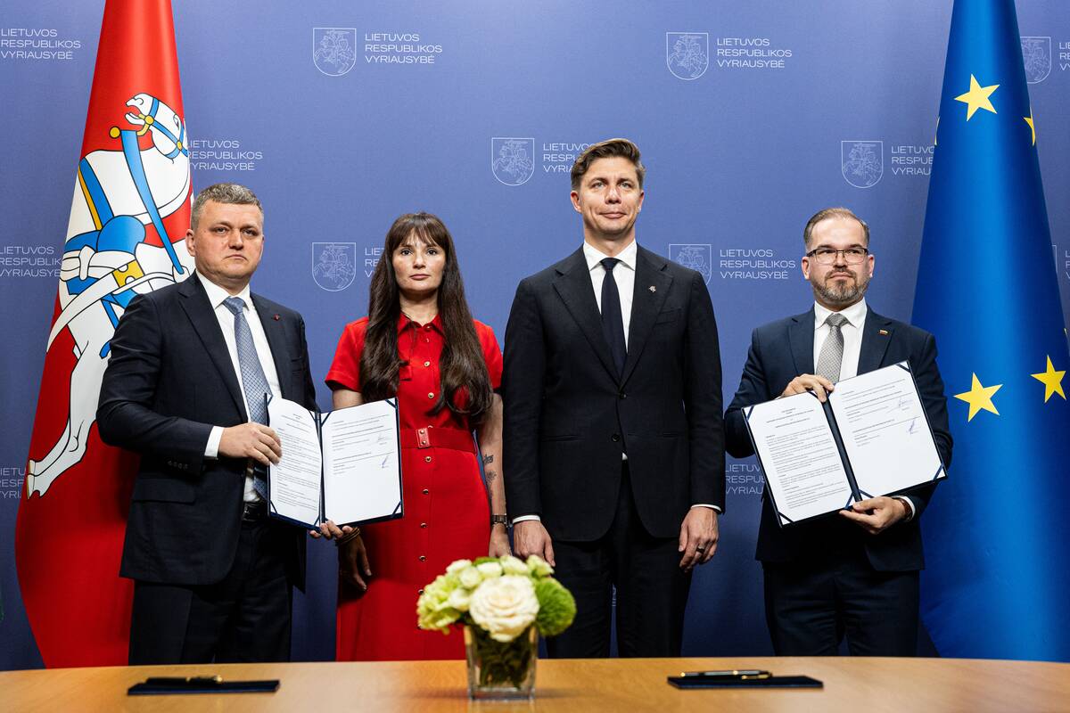 Lietuva ir Ukrainos DEMZ pasirašė sutartį dėl naujos amunicijos gamyklos Lietuvoje 