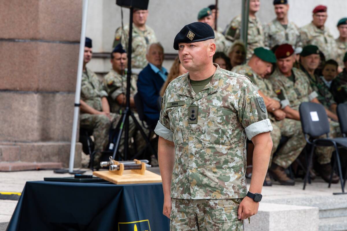 Pulkininko Juozo Vitkaus inžinerijos batalionas tapo pulku