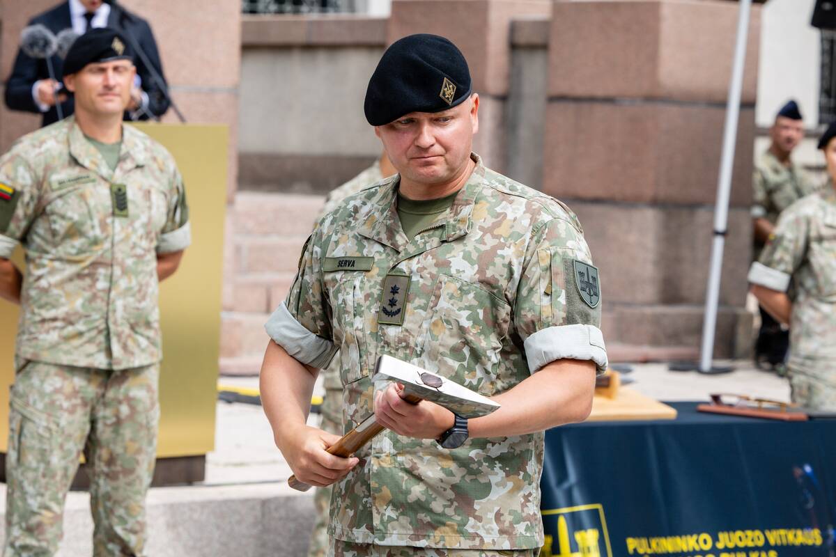 Pulkininko Juozo Vitkaus inžinerijos batalionas tapo pulku