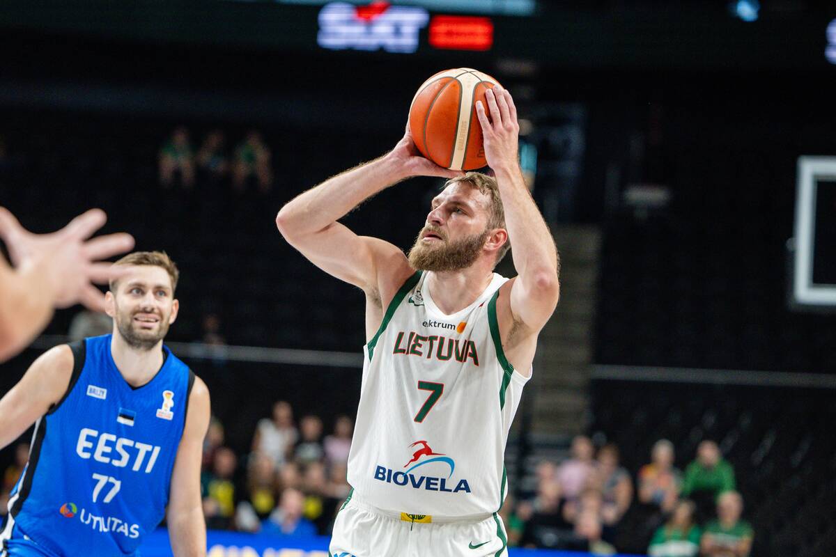 Kontrolinės vyrų krepšinio rungtynės: Lietuva – Estija 108:110