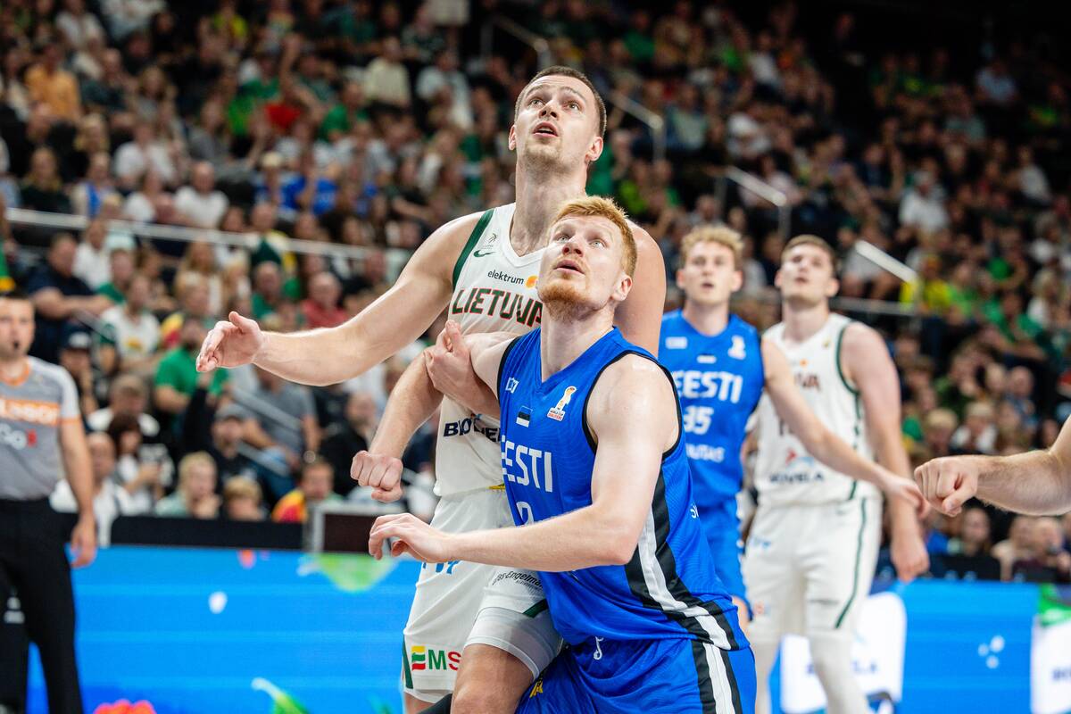 Kontrolinės vyrų krepšinio rungtynės: Lietuva – Estija 108:110