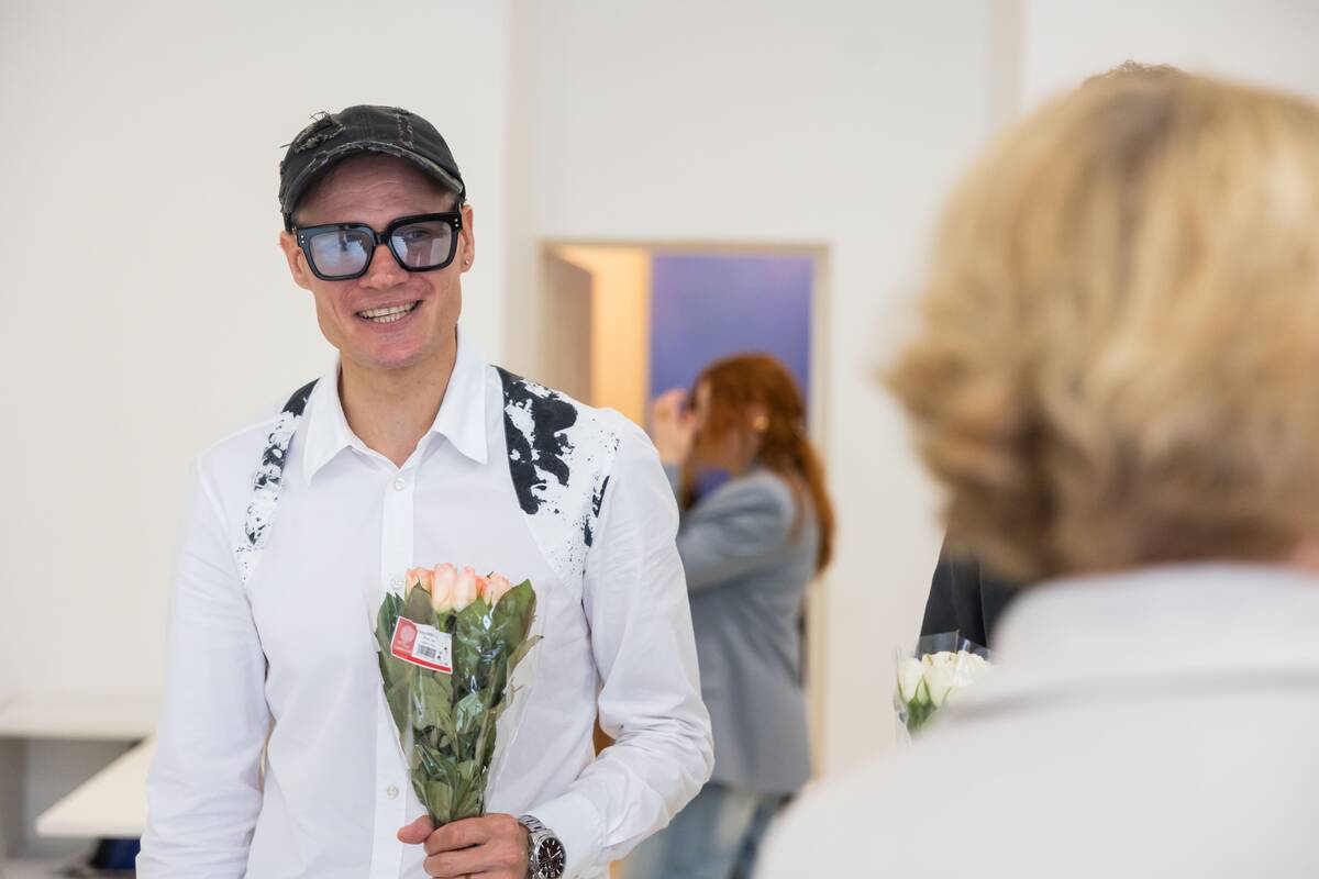 Atidaryta menininkų dueto – Algirdo ir Remigijaus Gataveckų – paroda „Kodas: aš esu“