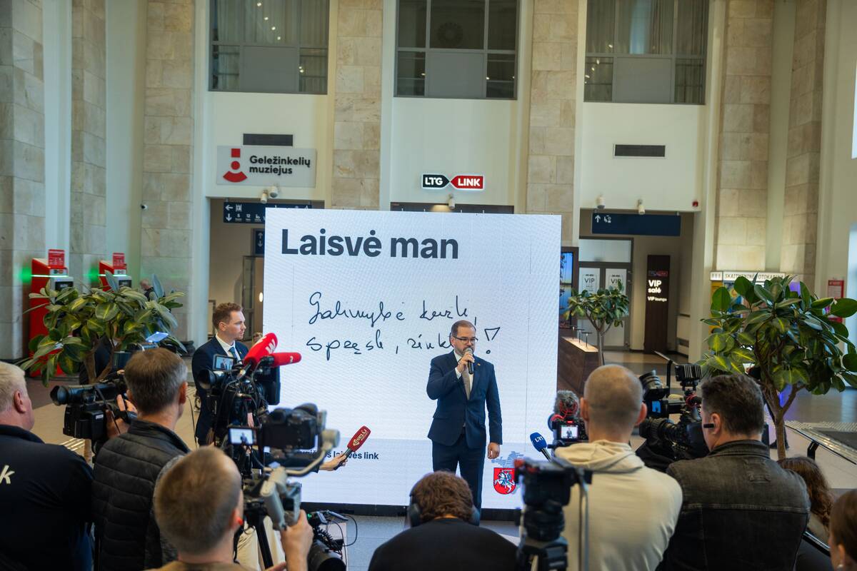 Instaliacijos „Besąlygiškos laisvės link“ atidarymas