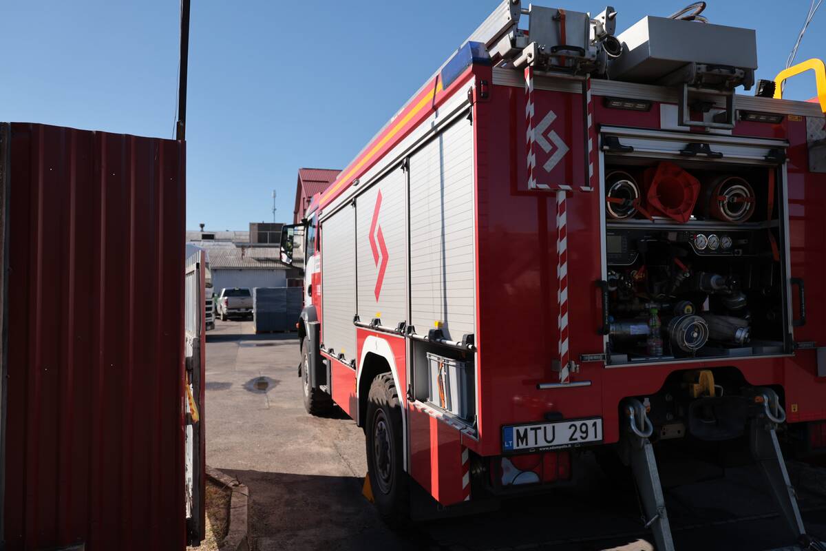 Gaisras įmonėje „Liūtukas ir Ko“