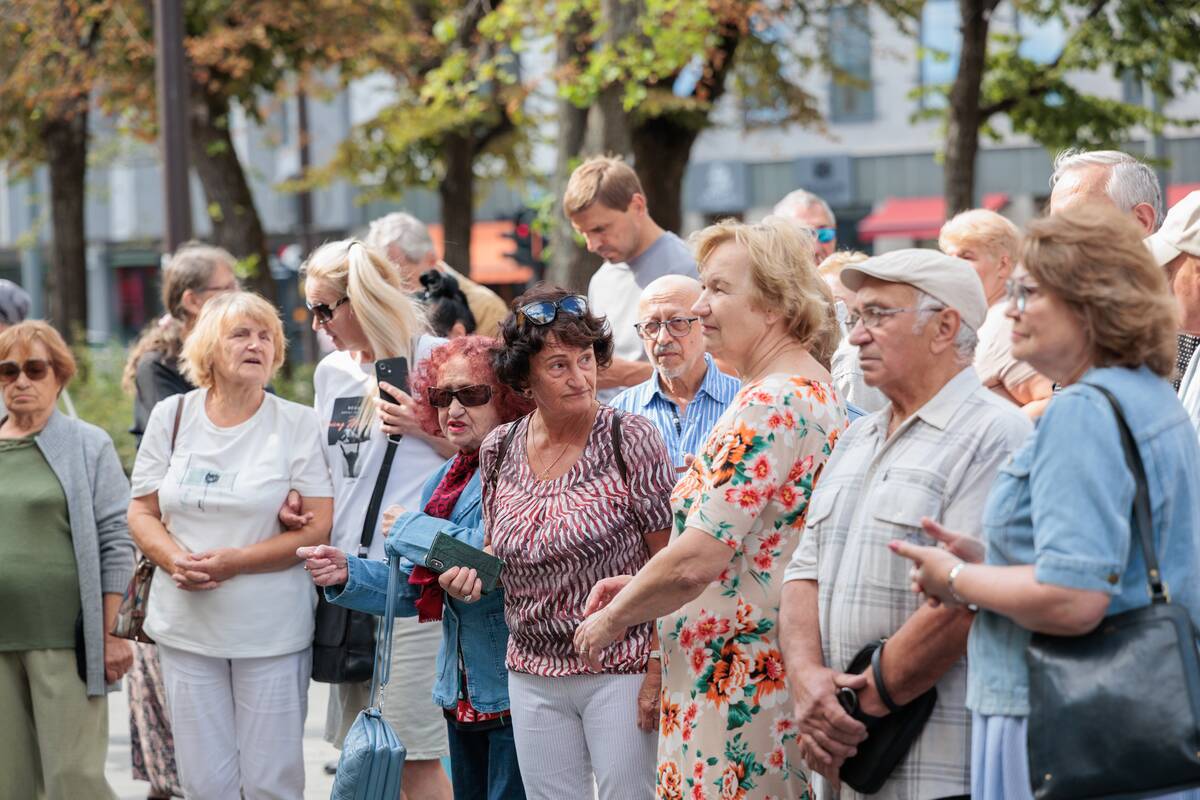 Šimon Bajer atminimo lentos atidengimo ceremonija