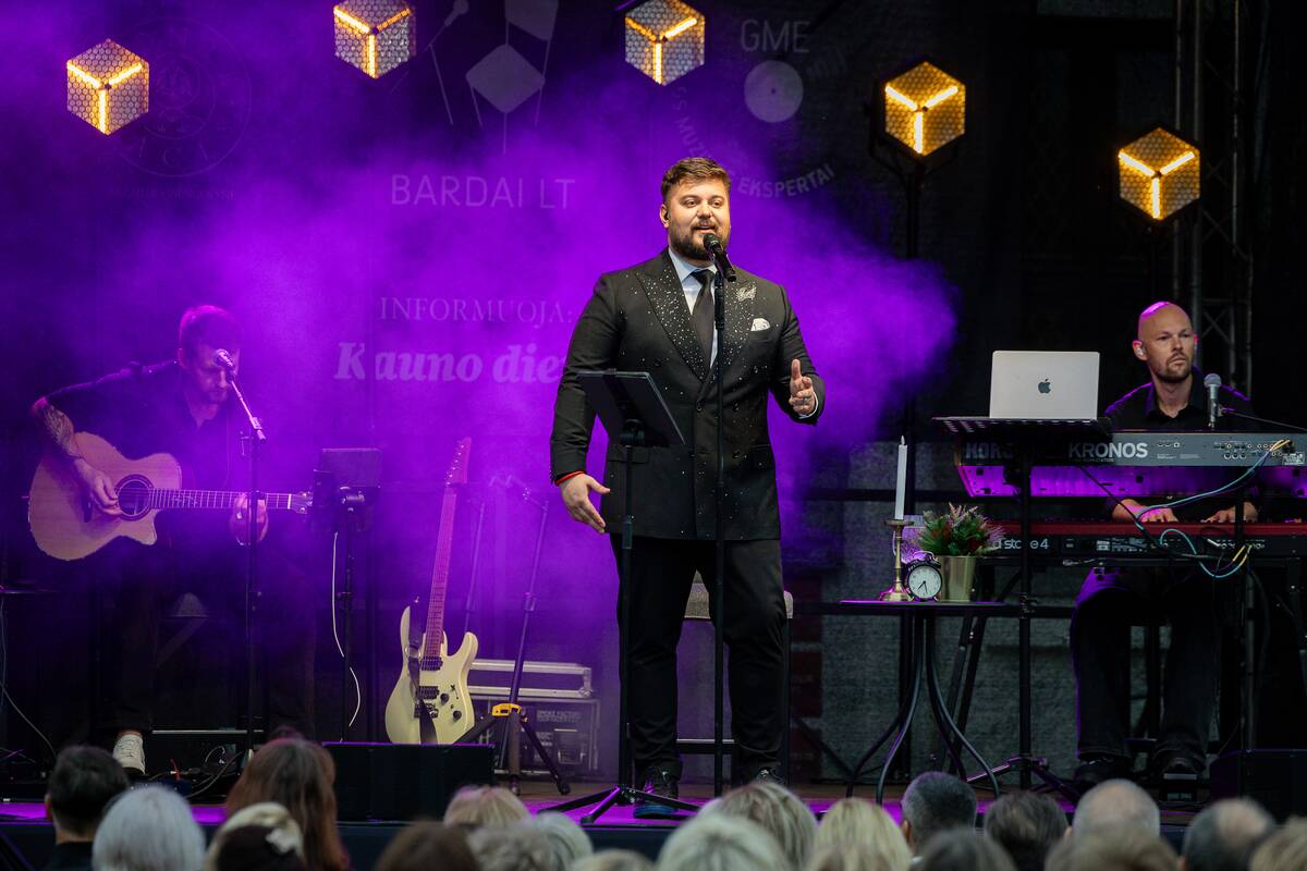 „Pažaislio liepų alėjos vakarai”: Dainotas Varnas