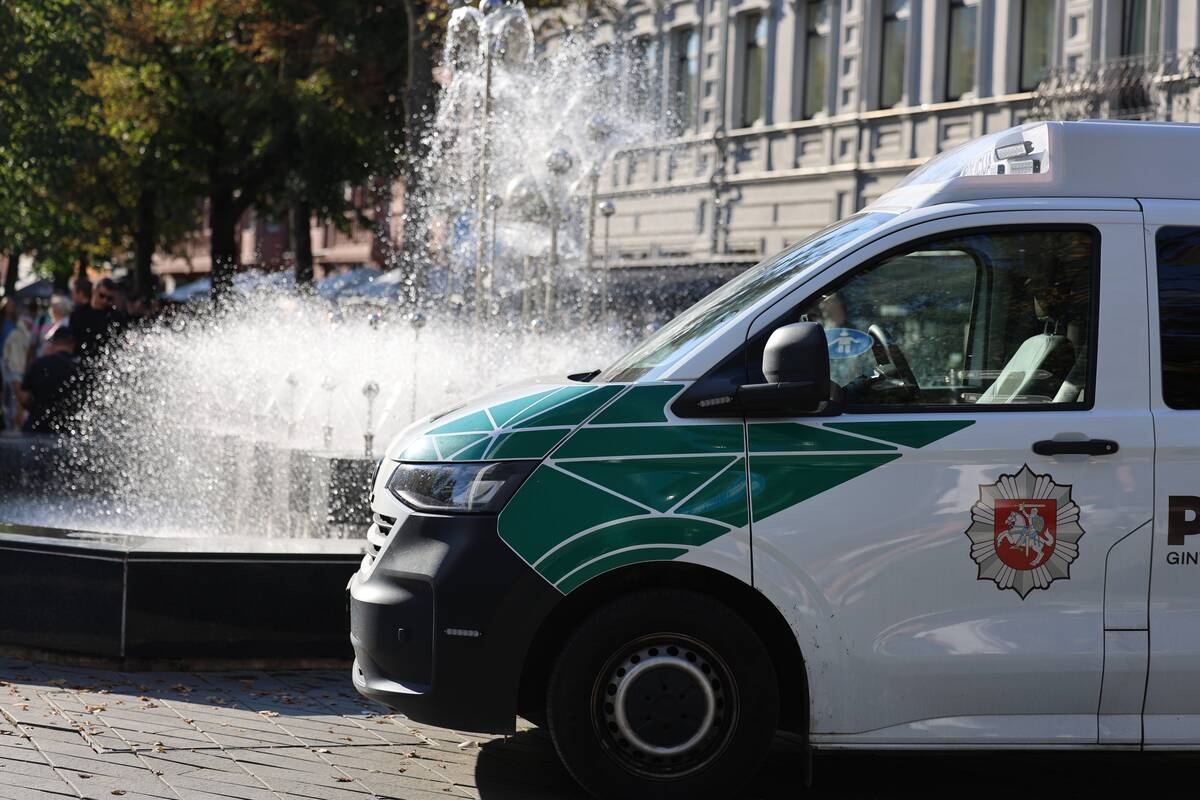 „Kauno Žalgiris“ prieš Stambulo „Bešiktaš“: sirgalių eisena Kauno centre