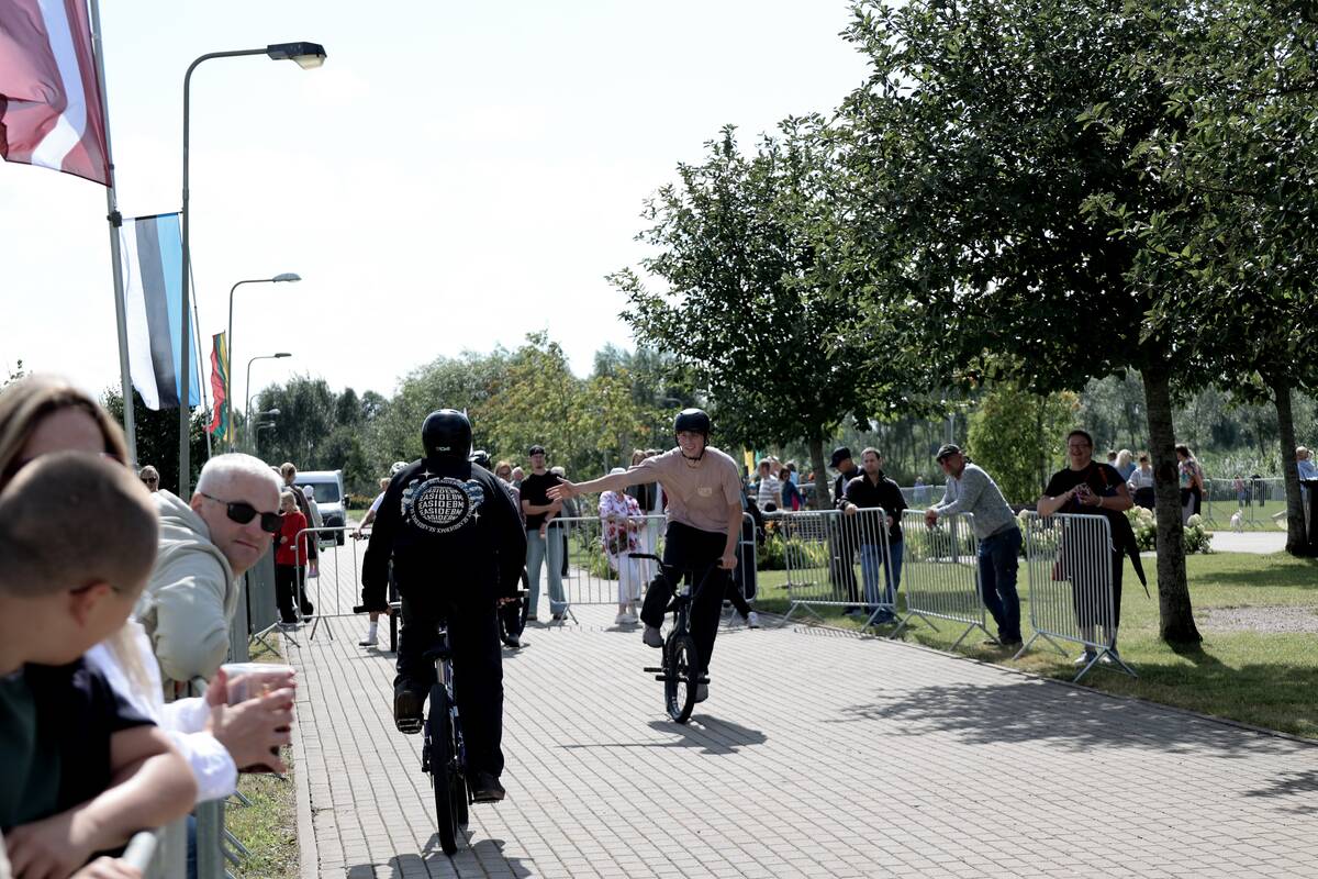 Baltijos kelio minėjimas Klaipėdoje