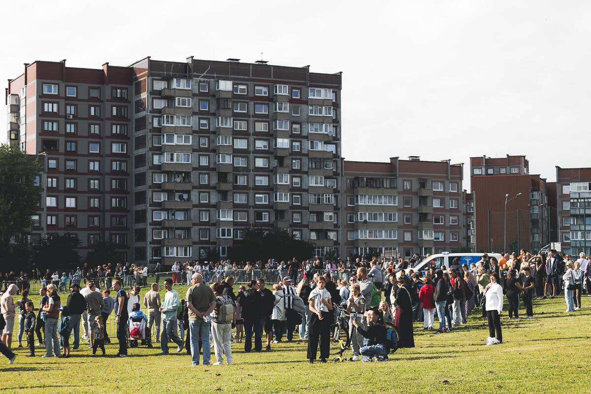 Baltijos kelio minėjimas Klaipėdoje