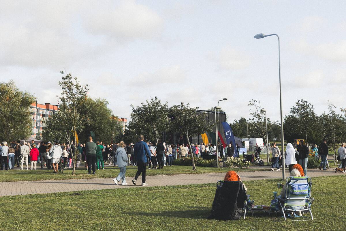 Baltijos kelio minėjimas Klaipėdoje