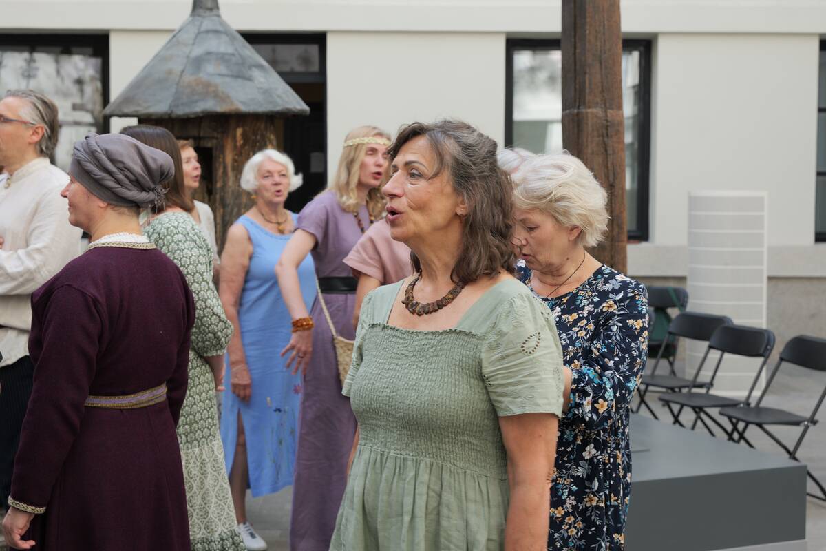 "Suburtynėje" visą parą skambėjo sutartinės
