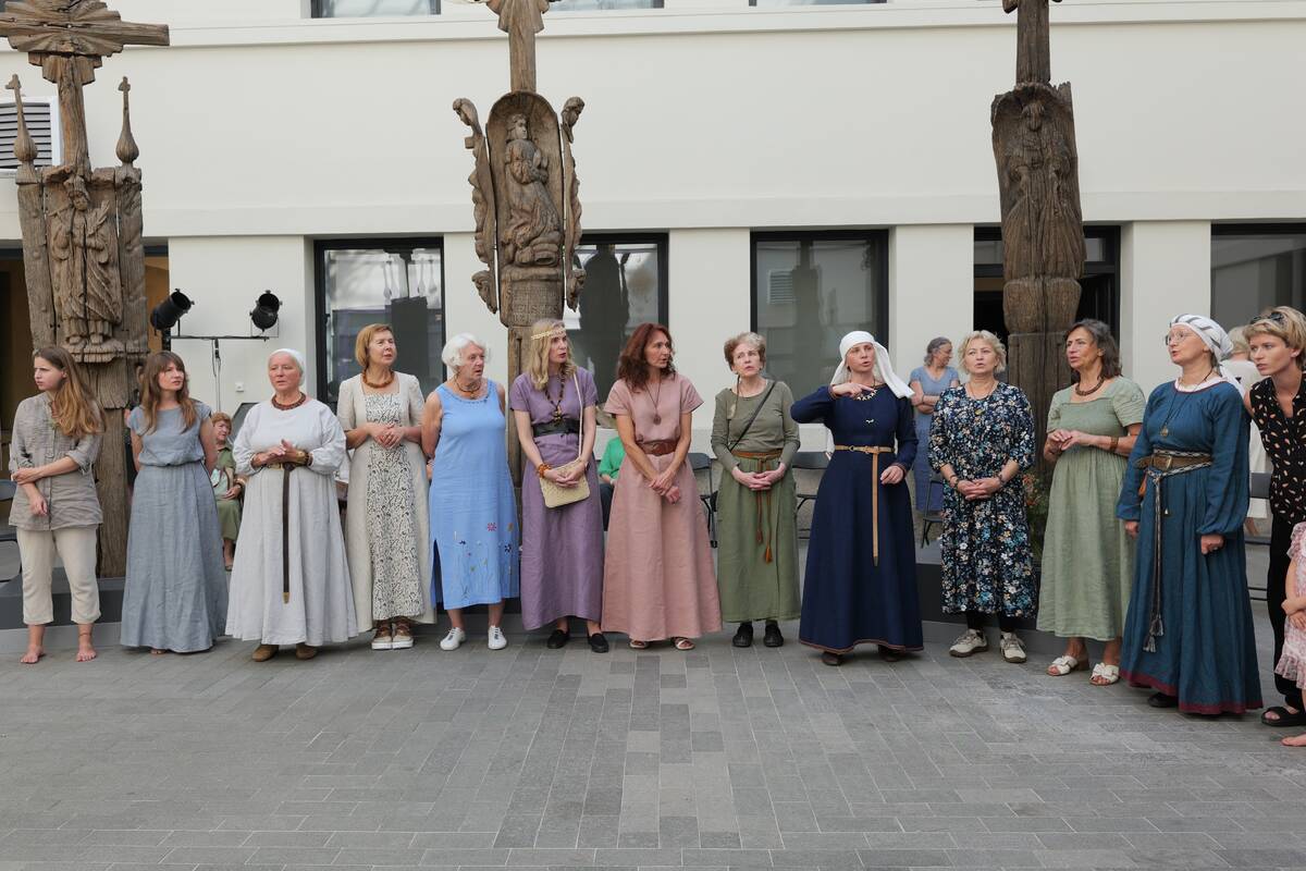 "Suburtynėje" visą parą skambėjo sutartinės