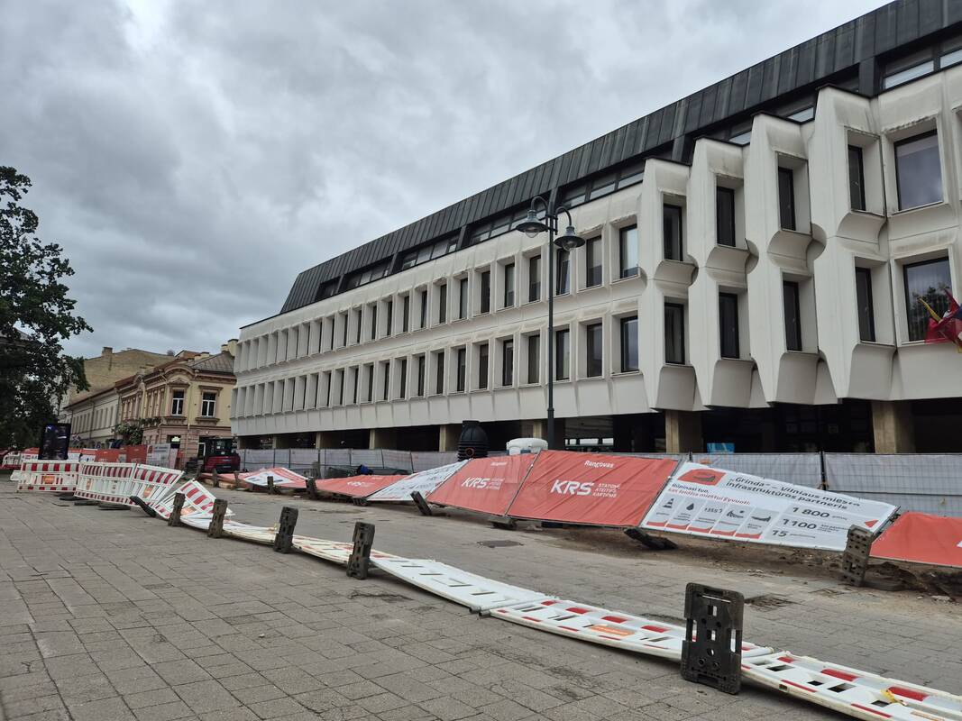 Sostinėje praūžė stipri audra