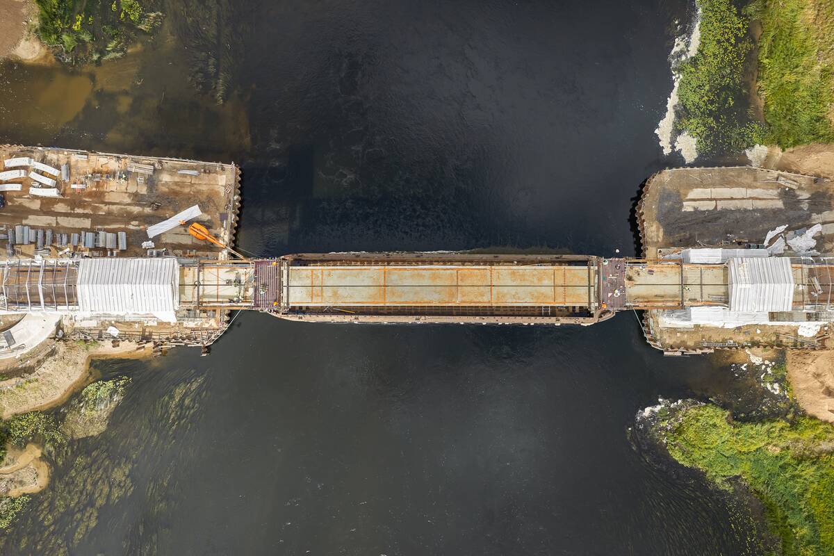 Tilto iš Fredos į Nemuno salą statybos