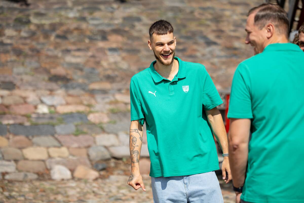 Kauno „Žalgirio“ komandą supažindino su gelbėtojų darbu