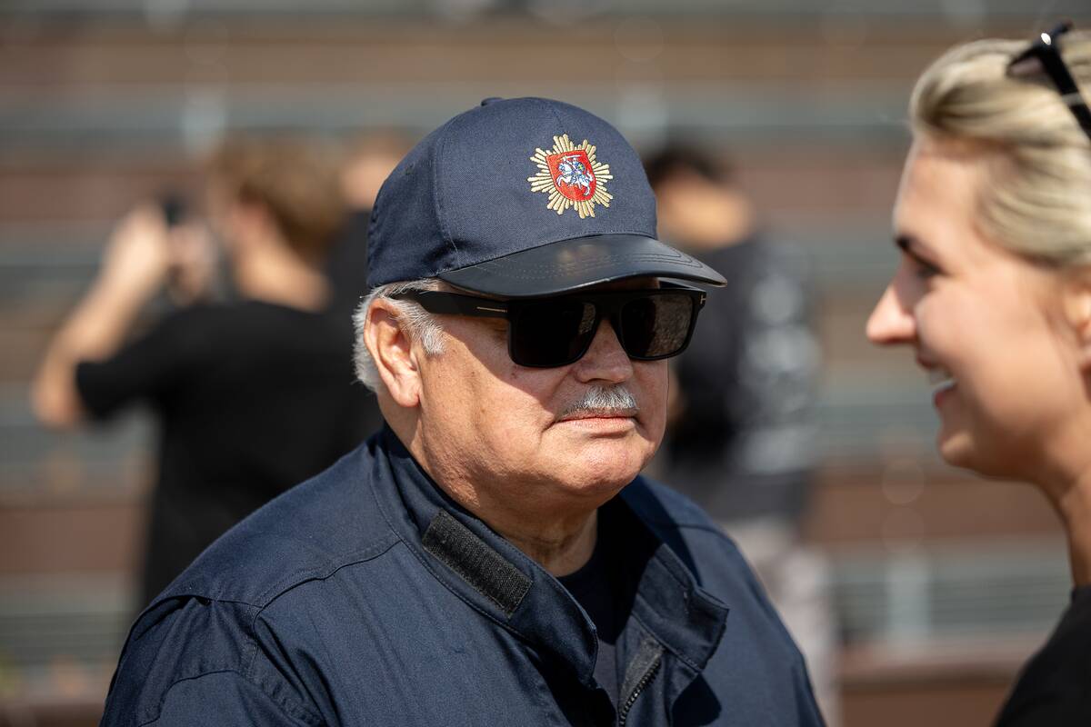Kauno „Žalgirio“ komandą supažindino su gelbėtojų darbu