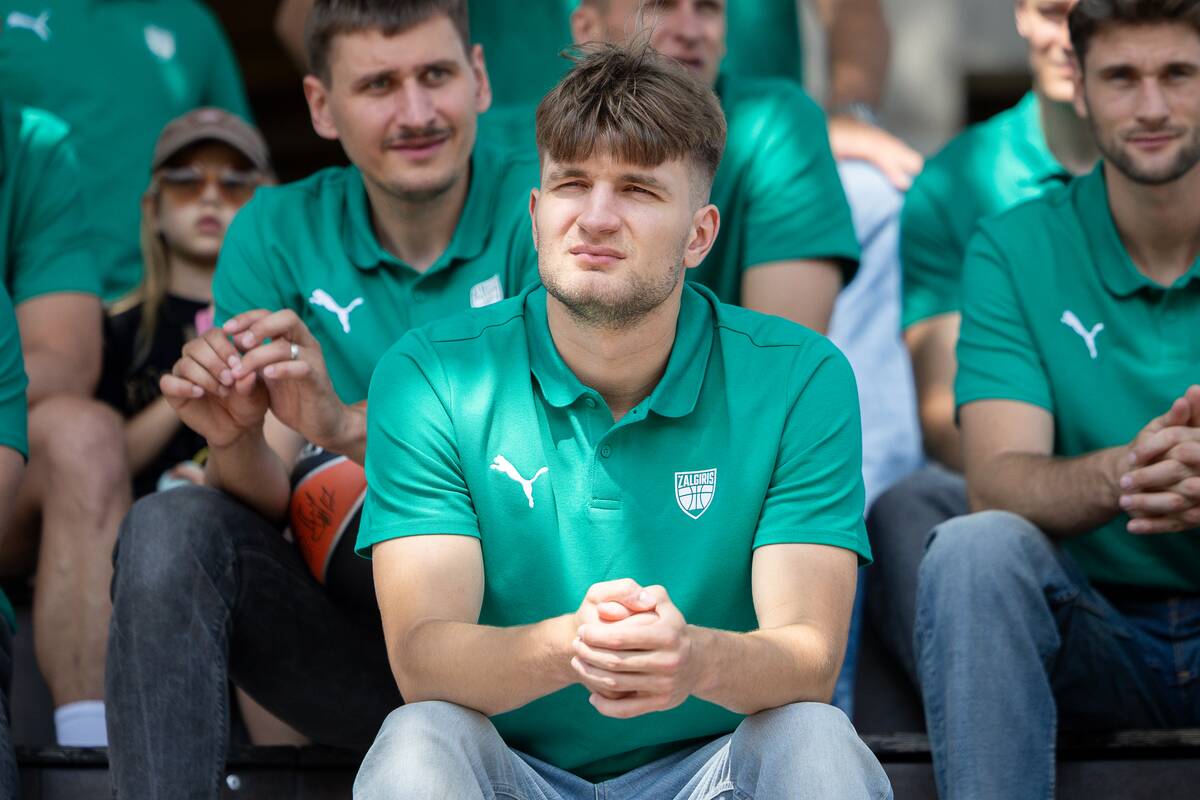 Kauno „Žalgirio“ komandą supažindino su gelbėtojų darbu