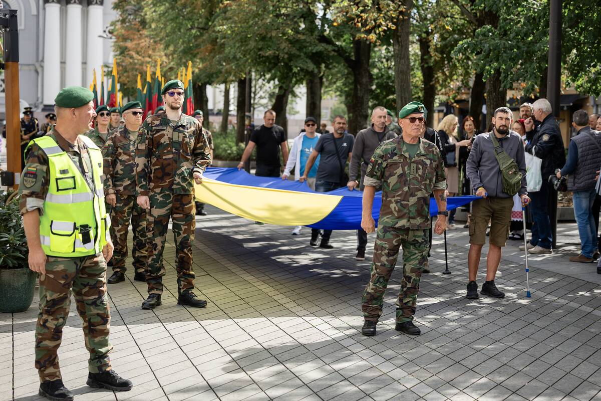 Ukrainos nepriklausomybės 35-mečio minėjimas Kaune
