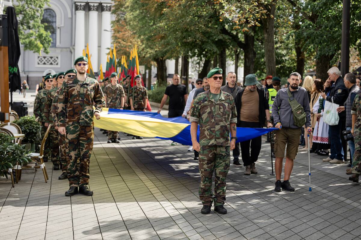 Ukrainos nepriklausomybės 35-mečio minėjimas Kaune