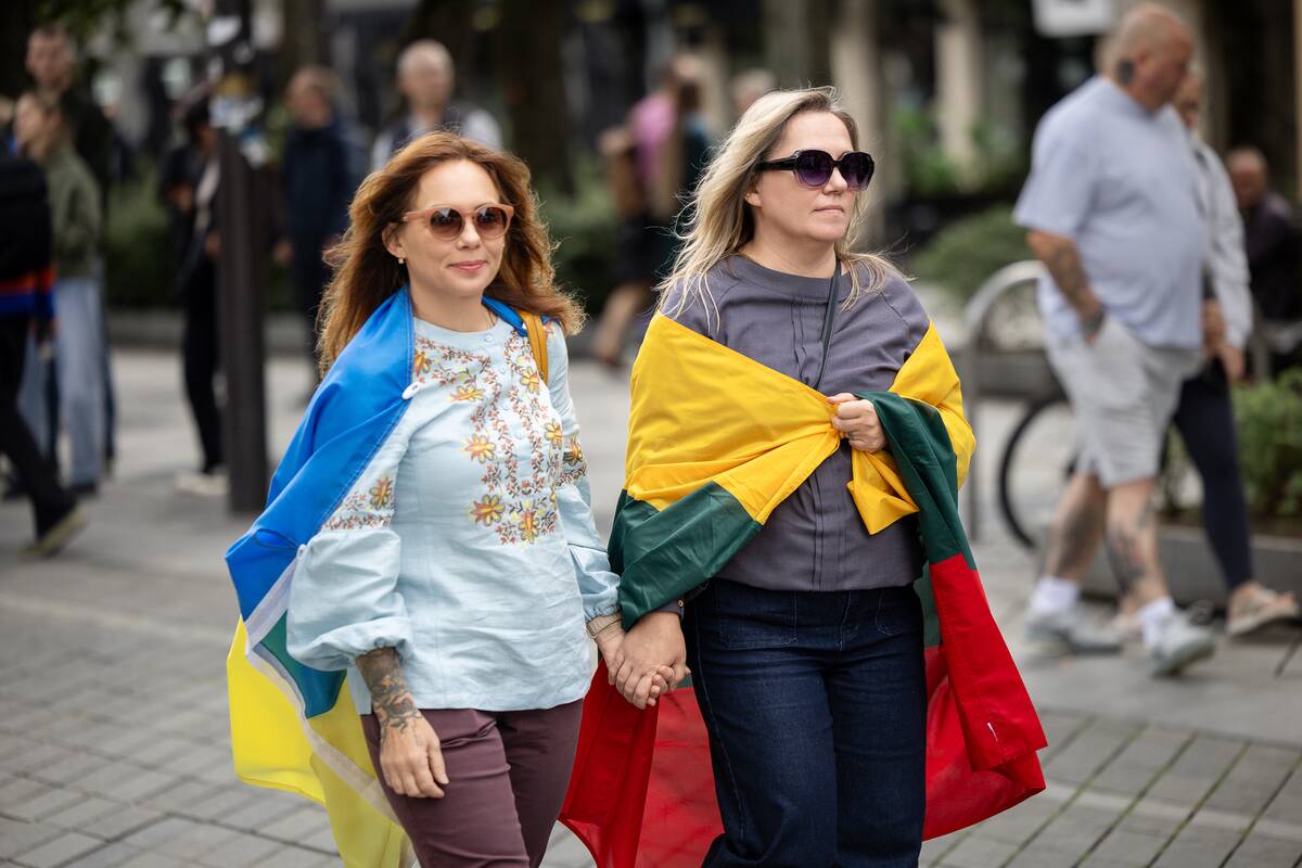 Ukrainos nepriklausomybės 35-mečio minėjimas Kaune