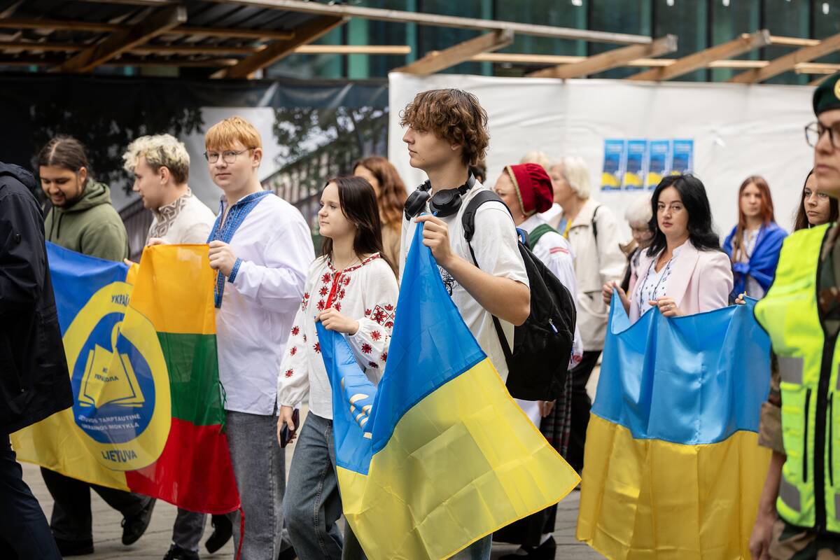 Ukrainos nepriklausomybės 35-mečio minėjimas Kaune