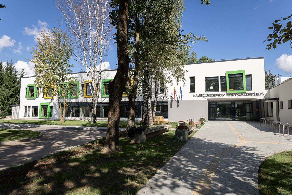 Nauja mokykla ir darželis Kaune