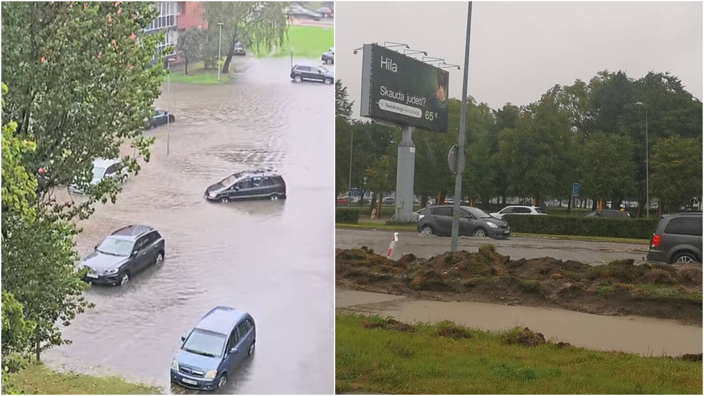 
<span>Klaipėdą užplūdo liūtis: gatvės jau tvinsta</span>
