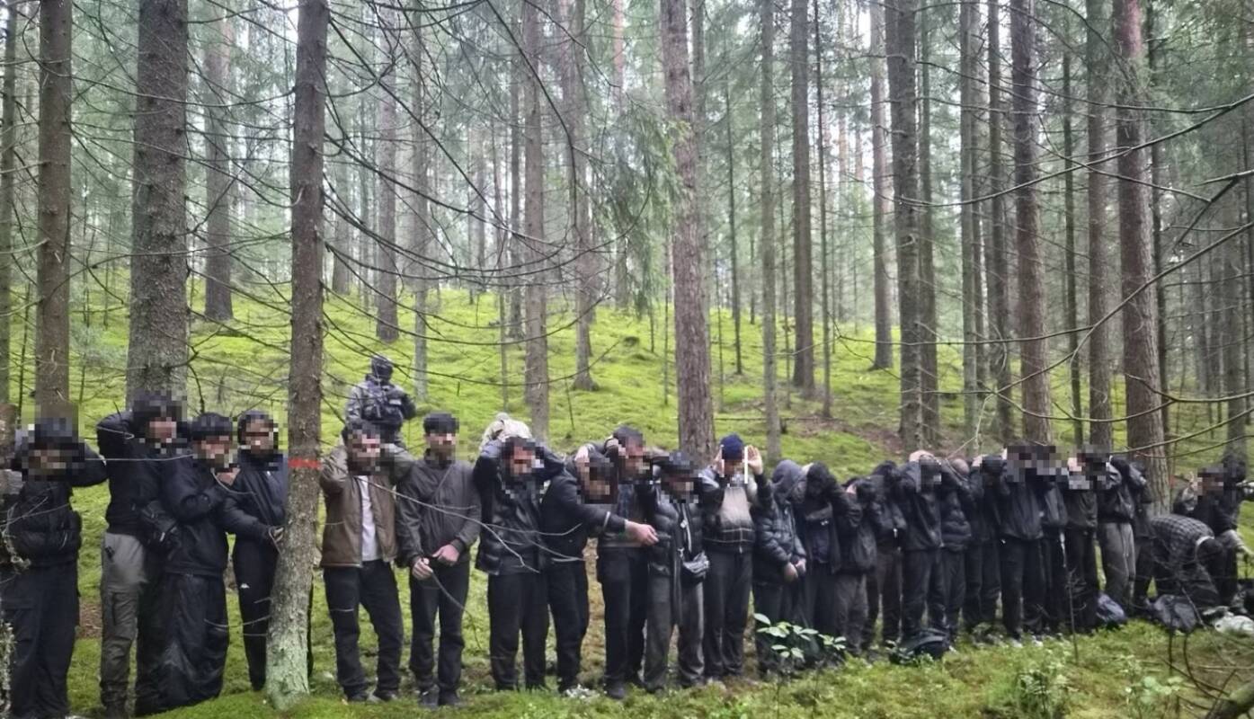 
<span>Latvijoje, netoli Baltarusijos sienos, rastas dar vienas migrantų tunelis</span>
