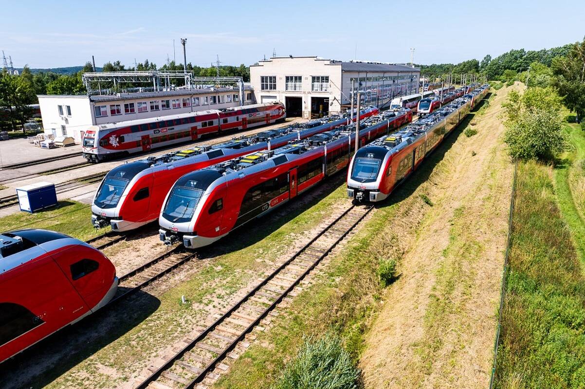
<span>LTG: Lietuvą jau pasiekė 12 naujų „Stadler Flirt“ traukinių</span>
