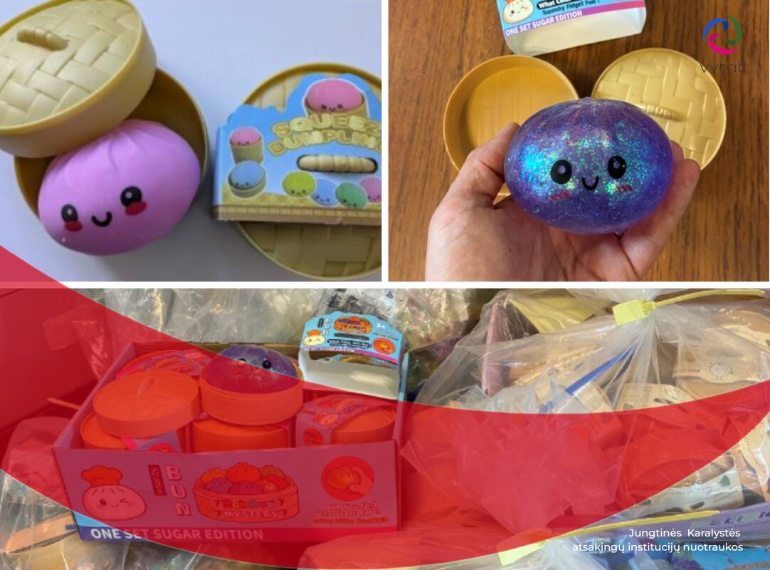 
<span>Užsienyje nustatyti nesaugūs „squishy“ žaislai: ką turi žinoti vartotojai?</span>
