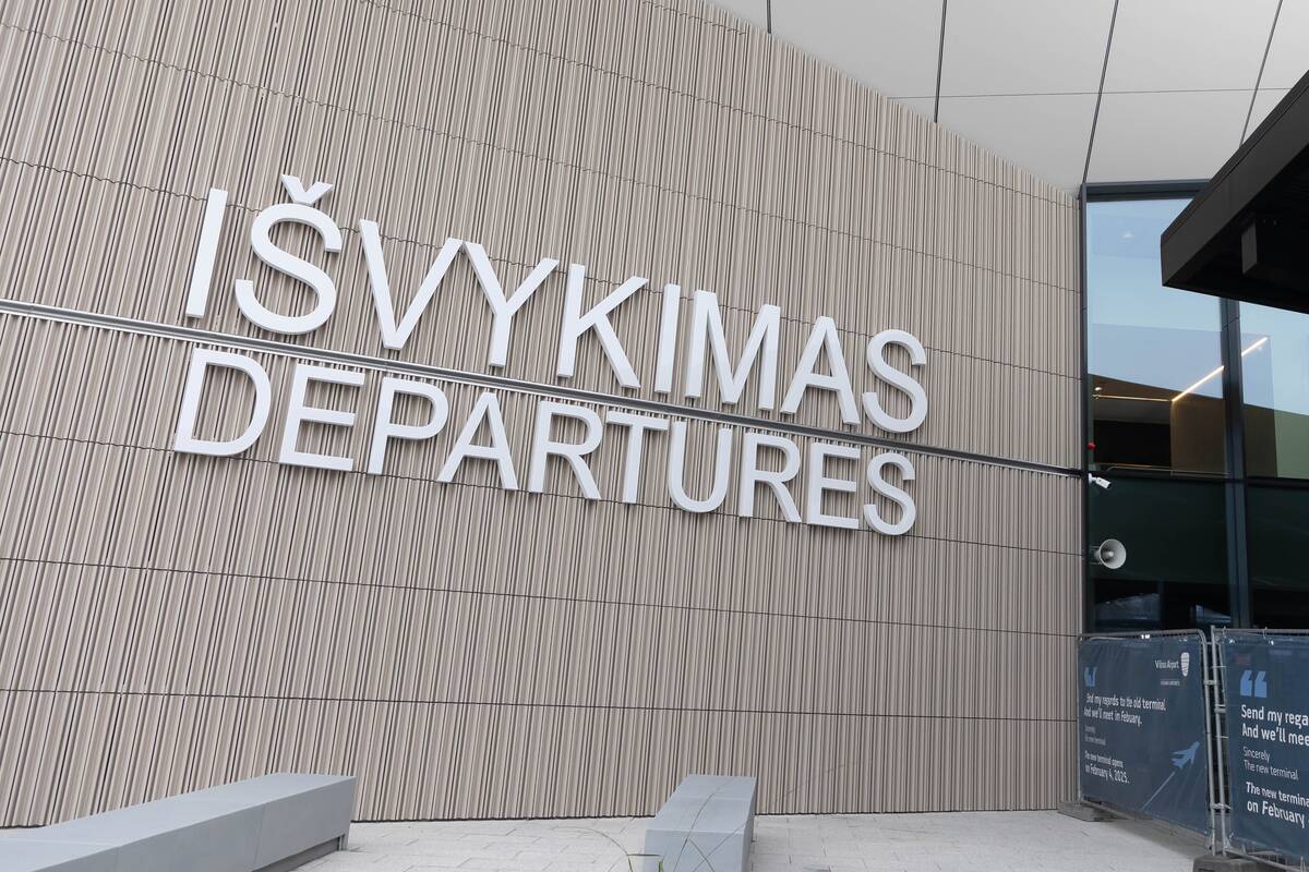 Vilniaus oro uosto išvykimo terminalas