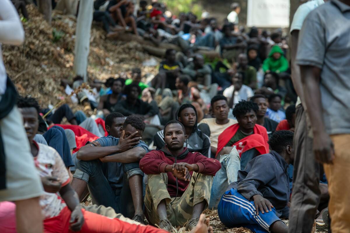 
<span>Antradienį rengiamas virtualus ES ministrų susitikimas dėl migrantų antplūdžio Seutoje</span>
