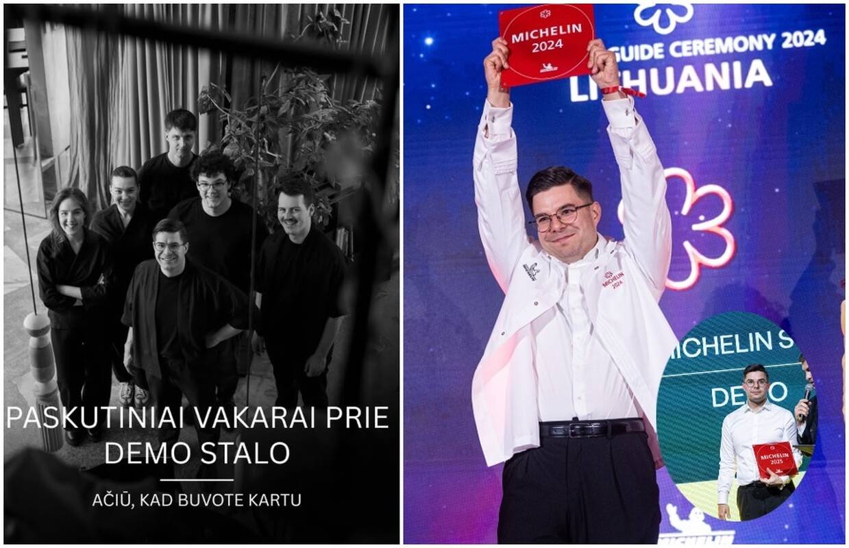 
<span>„Michelin“ žvaigždę pelniusio restorano šefas atsisveikina: ačiū, kad buvote kartu</span>
