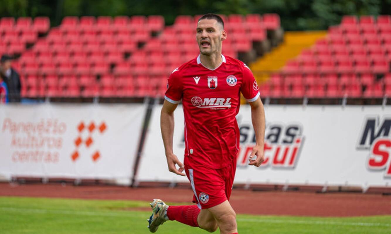 
<span>„Džiugas“ iškovojo tašką Panevėžyje</span>
