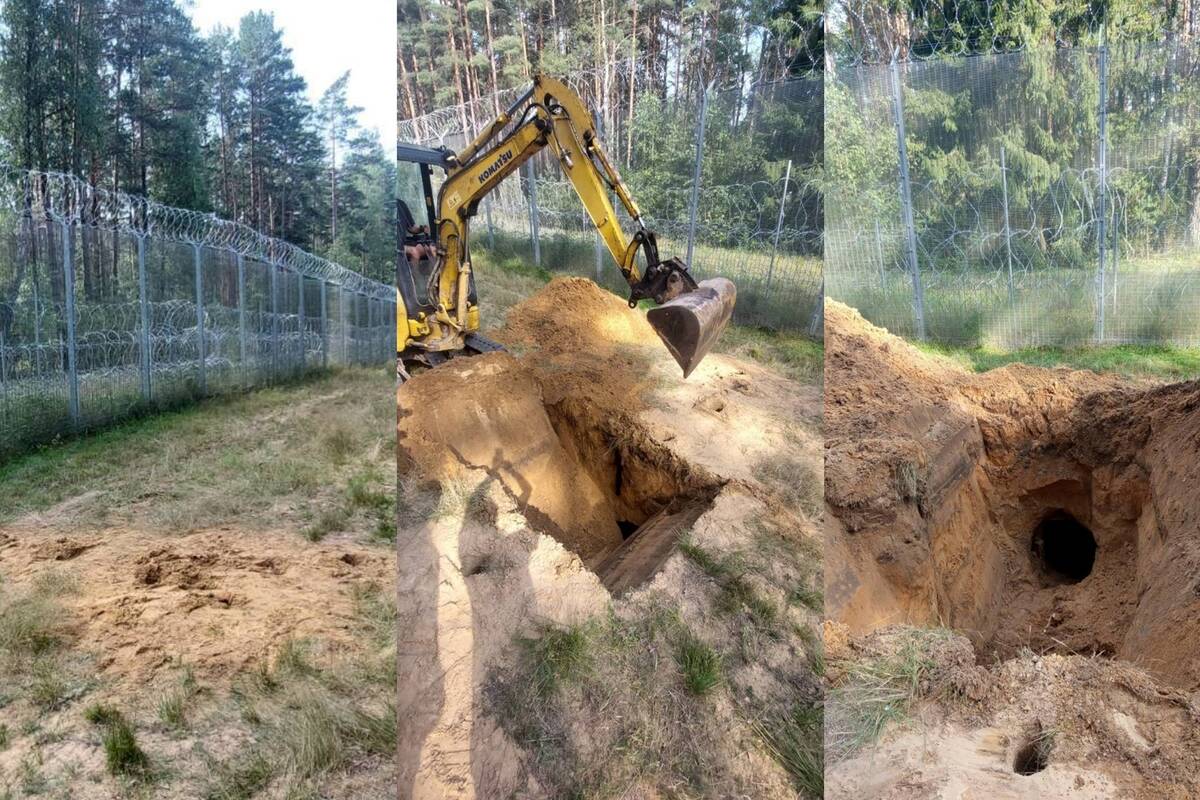 
<span>Varėnos pasieniečiai aptiko trečią iš Baltarusijos vedantį tunelį</span>
