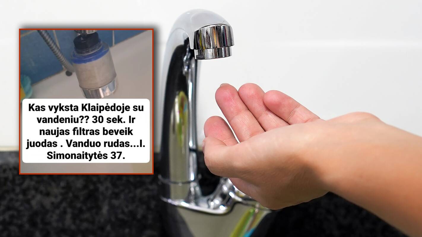 
<span>Pietinėje Klaipėdos dalyje – vandentiekio gedimas: gyventojai pastebėjo pokyčius</span>

