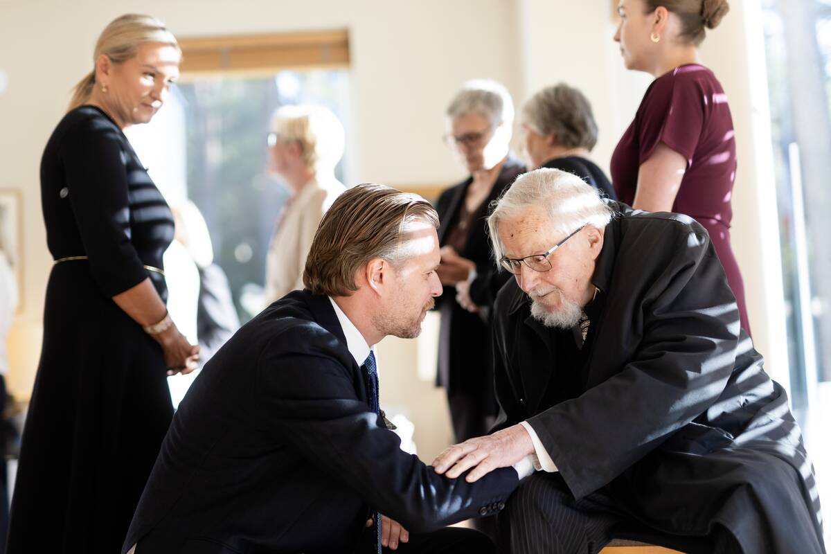  Gabrieliui Landsbergiui įteiktas Garbės legiono ordino riterio ženklas