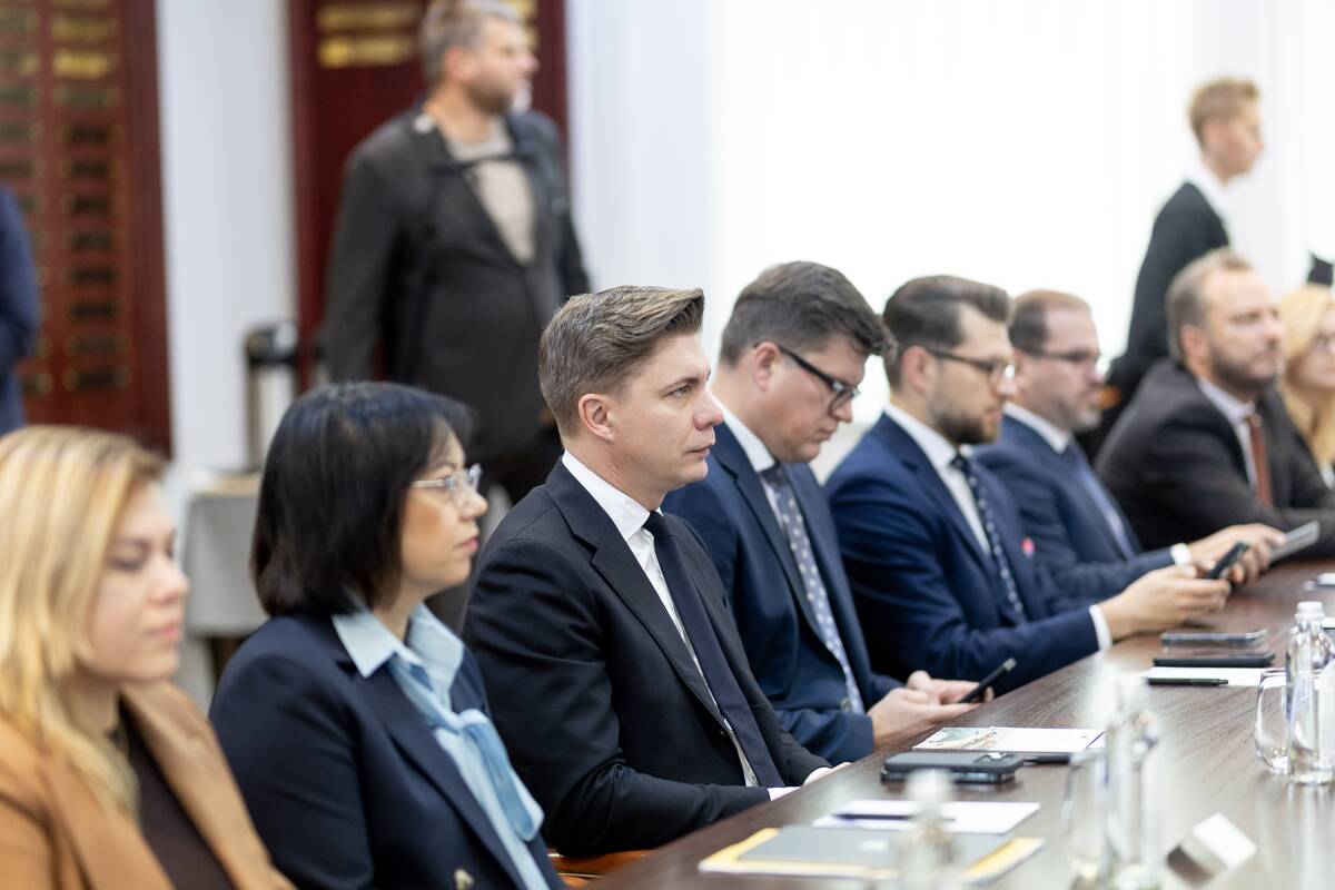 Vyriausybės nariai lankėsi Klaipėdos universitete