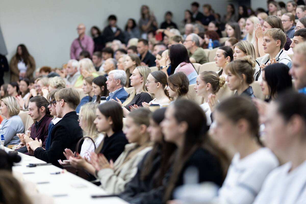 Vyriausybės nariai lankėsi Klaipėdos universitete