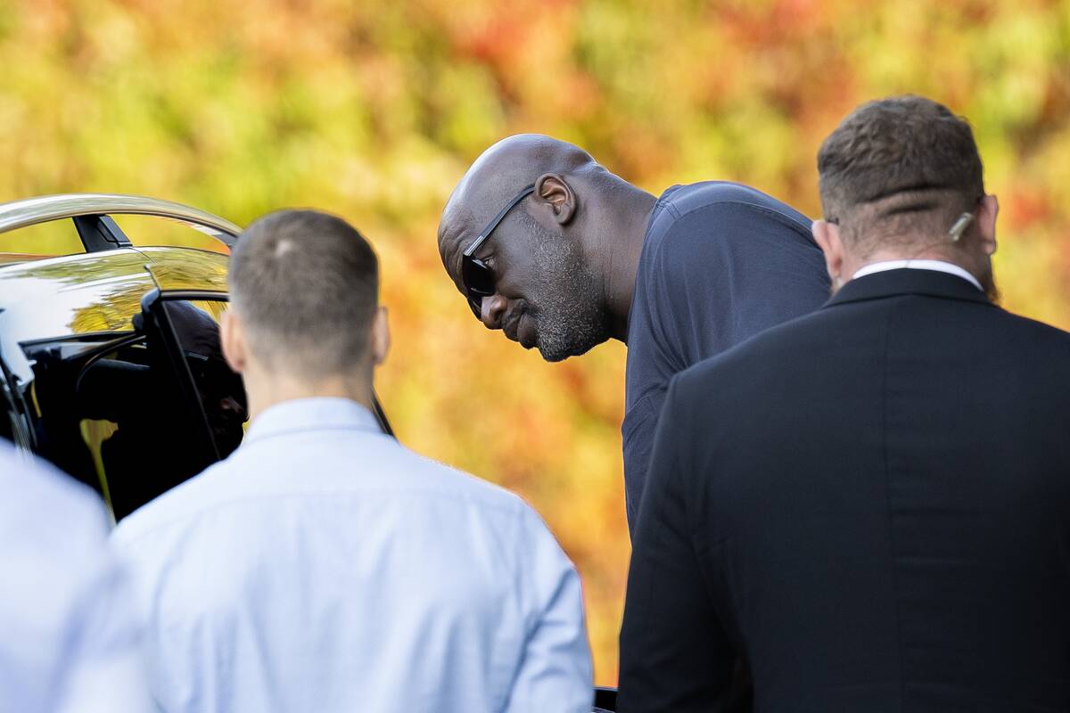  Shaquille O'Neal atvyko į Lietuvą