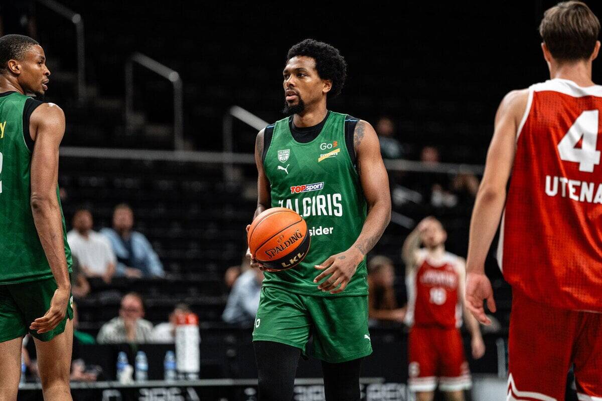 Kontrolinės krepšinio rungtynės: Kauno „Žalgiris“ – Utenos „Juventus“ 82:77