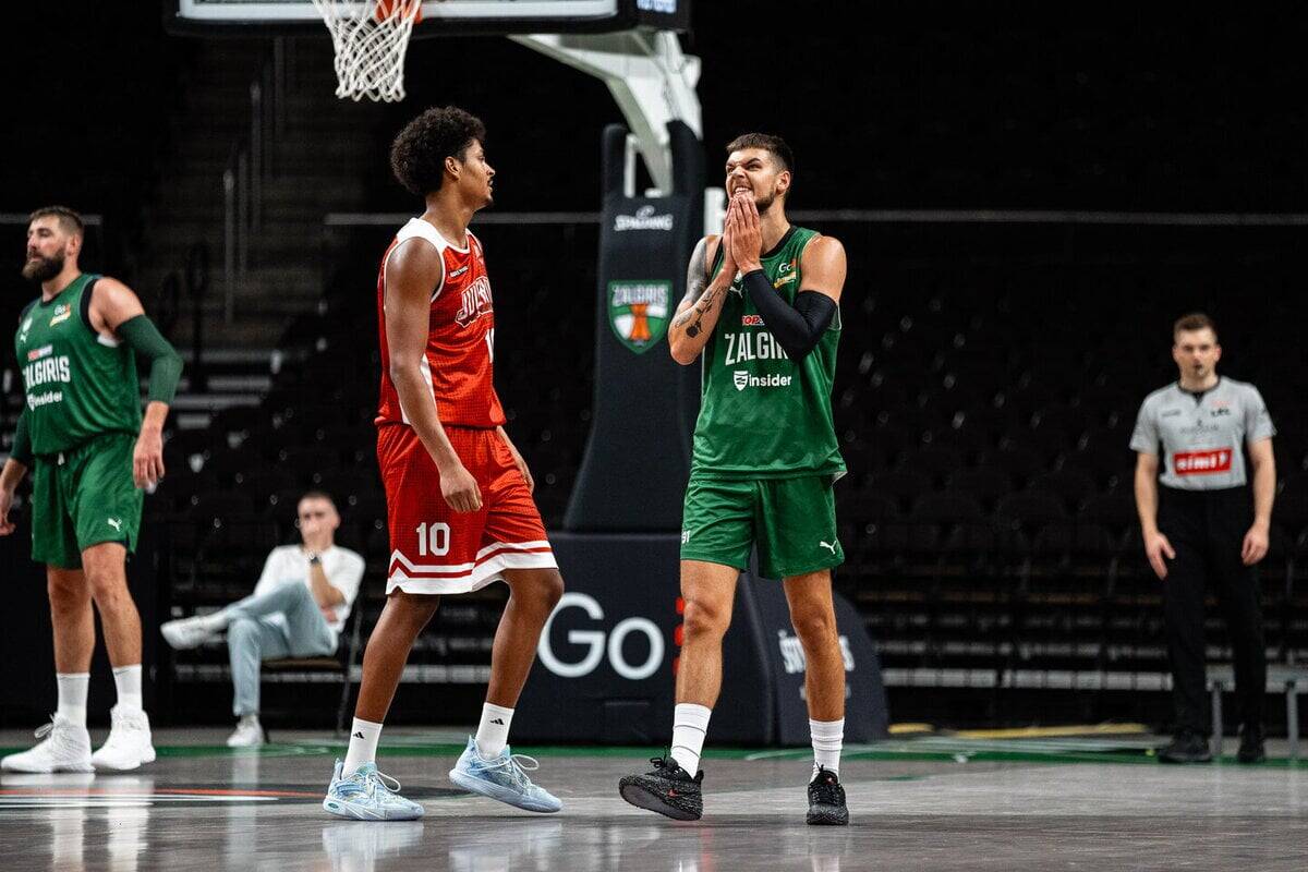 Kontrolinės krepšinio rungtynės: Kauno „Žalgiris“ – Utenos „Juventus“ 82:77