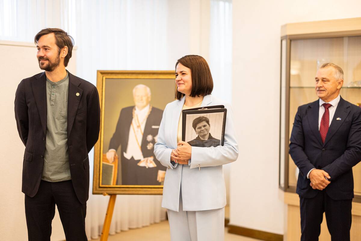 Juozas Olekas susitiko su Sviatlana Cichanouskaja