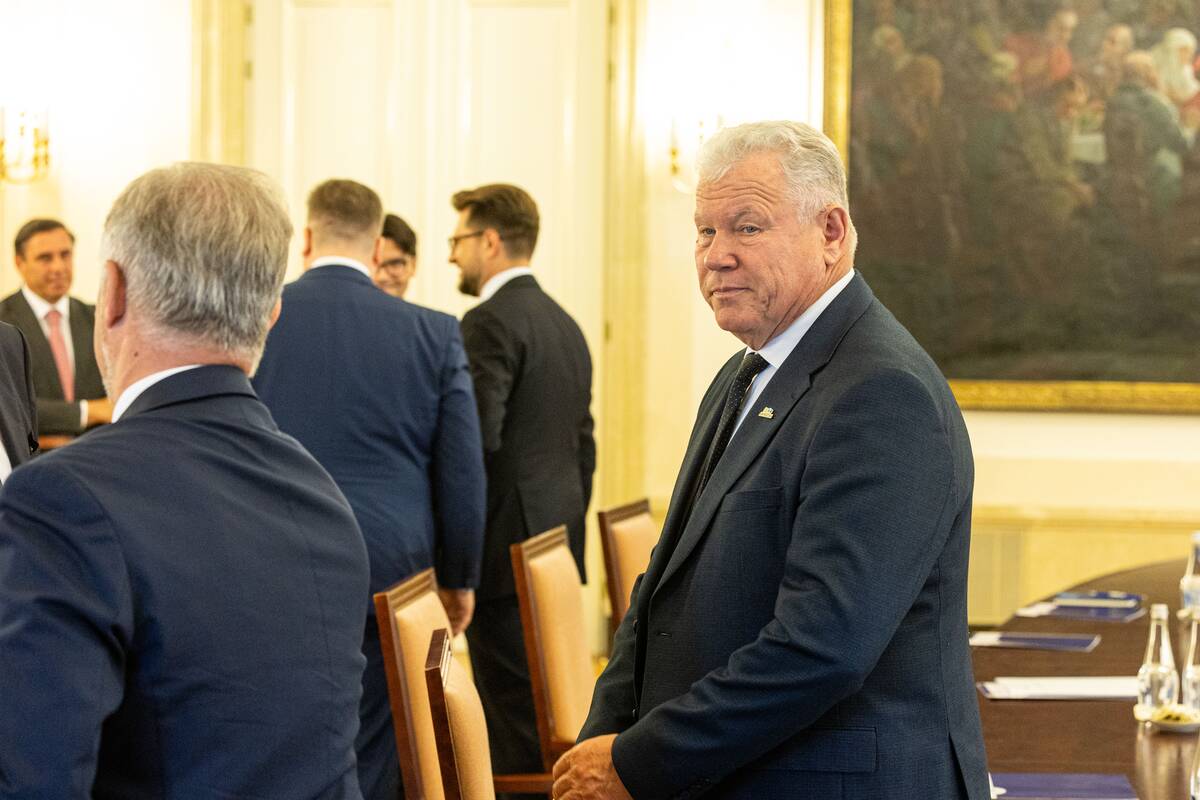 Pasitarimas dėl audros padarinių Prezidentūroje